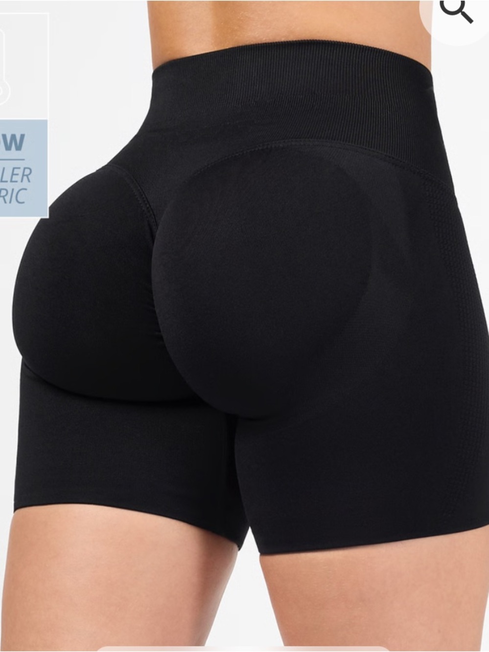 Prozis black Mid-Waist Women’s Shorts